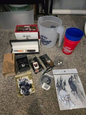 Harley Davidson jewelry pen ring necklace earrings and more men and women